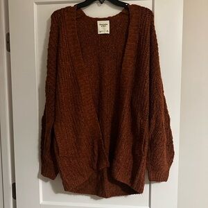 Abercrombie & Fitch Women's Warm Brown Cardigan